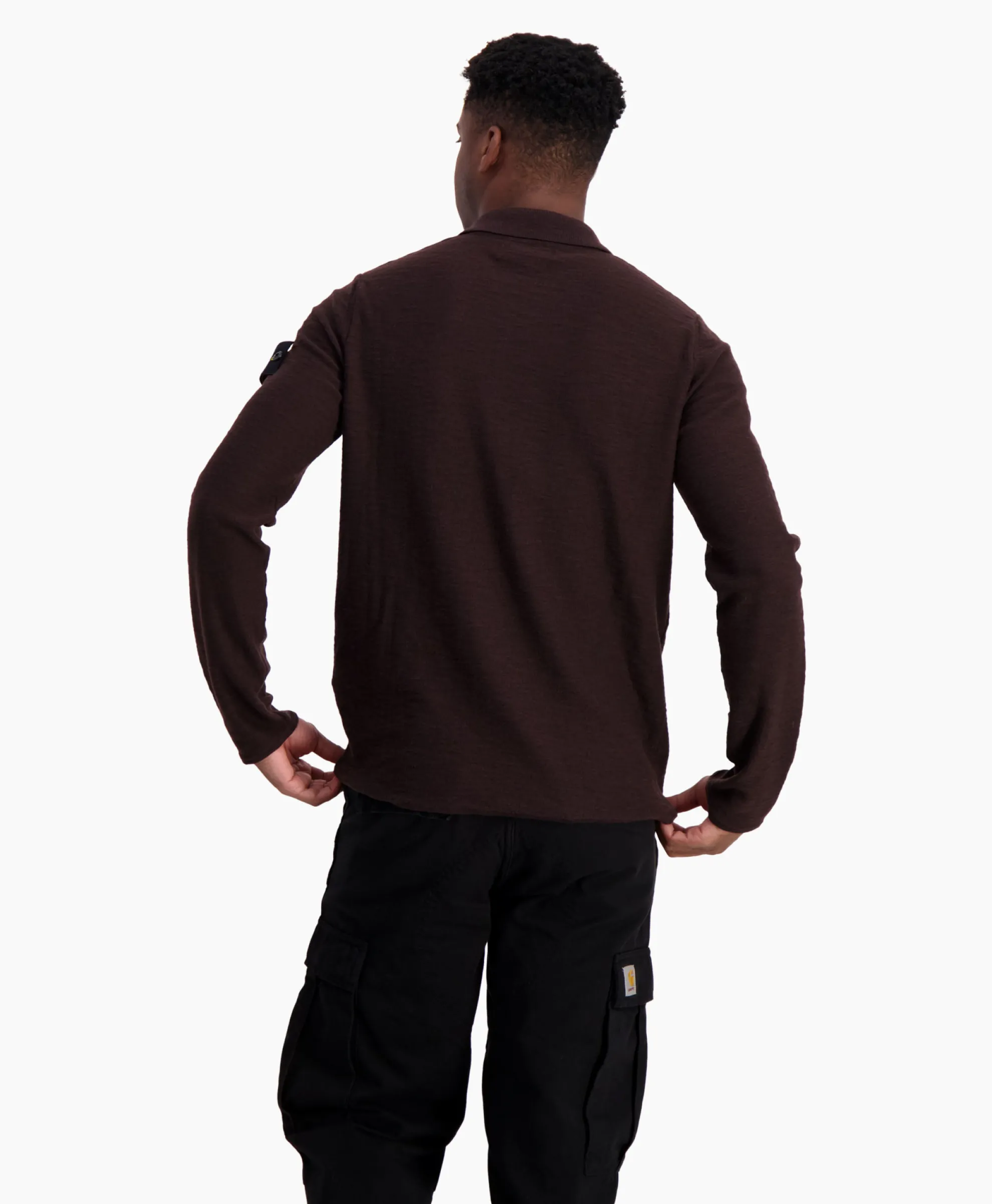 Stone Island Polo 535B9 Bordeaux