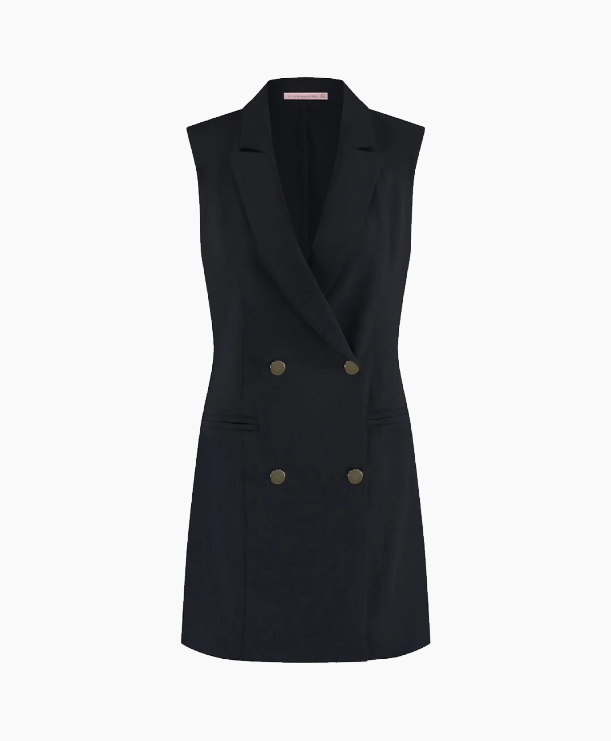 Studio Anneloes Blazer Jazzy Bonded Donker Blauw