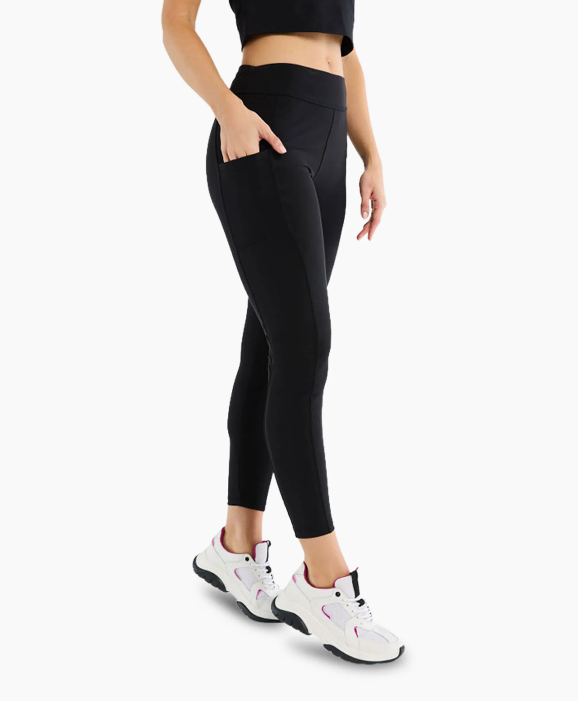 Studio Anneloes Legging Sa Sport Fleece Zwart Dessin