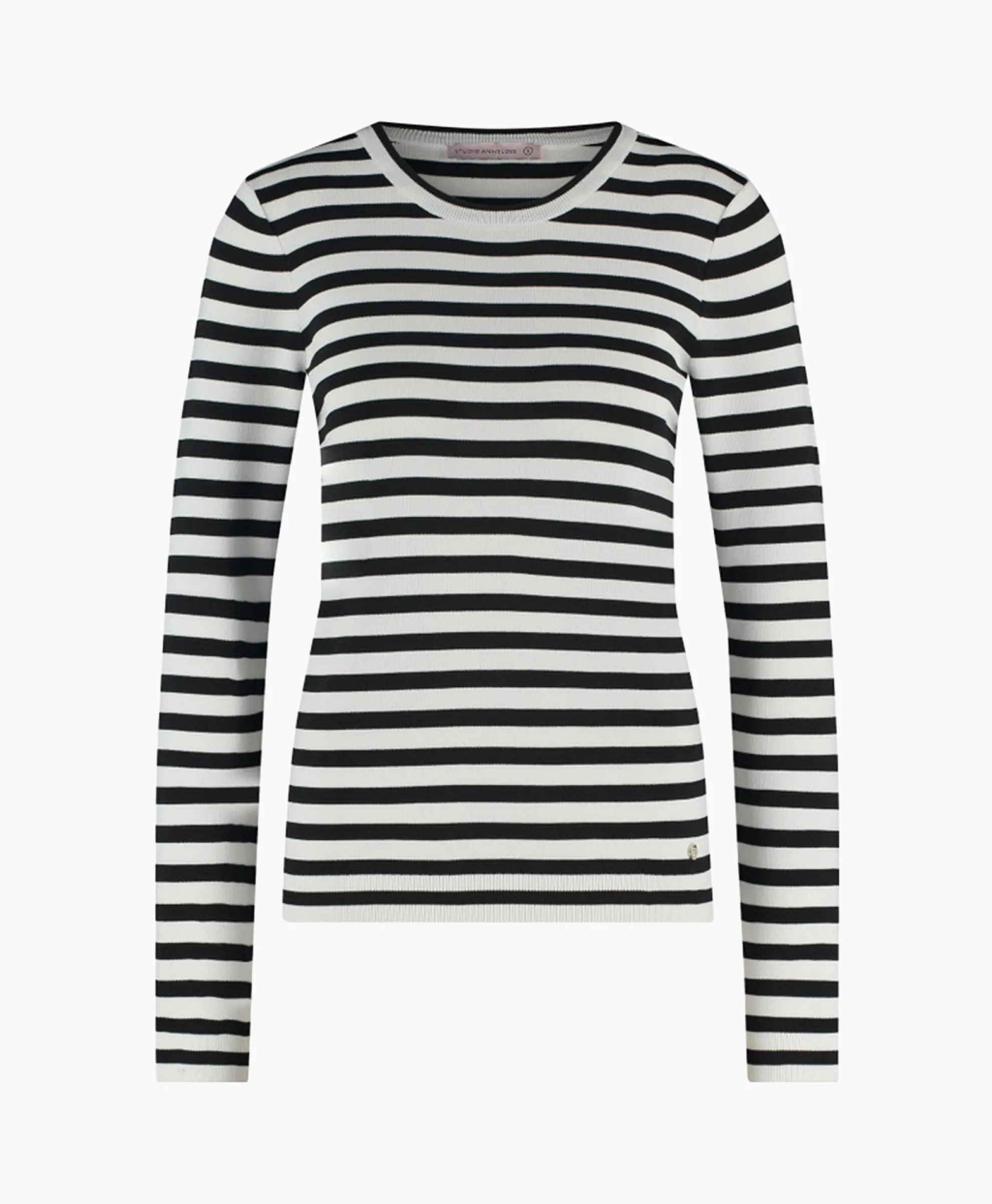 Studio Anneloes Pullover Luna Stripe Ecru