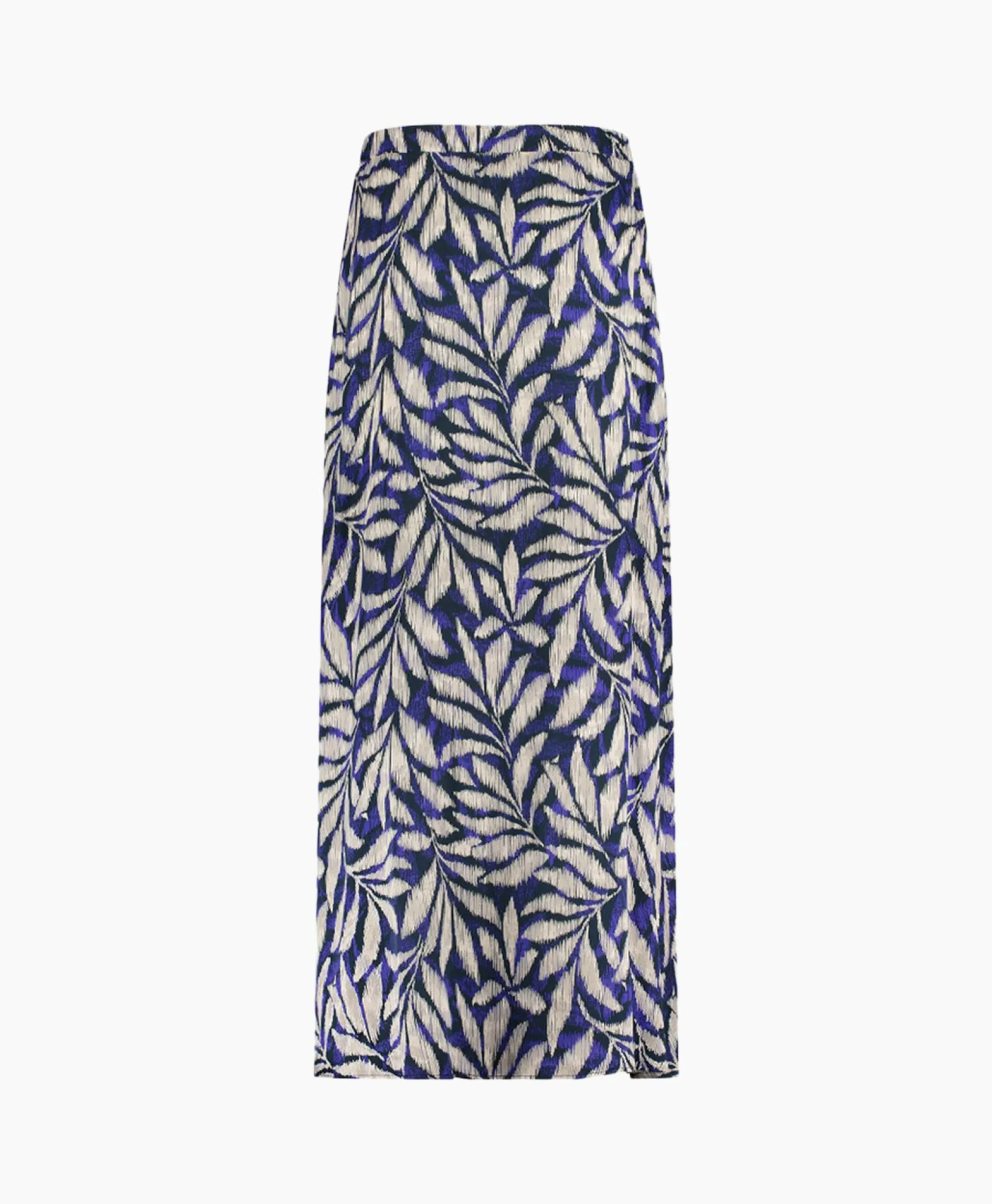Studio Anneloes Rok Janou Satin Flower Skirt Blauw