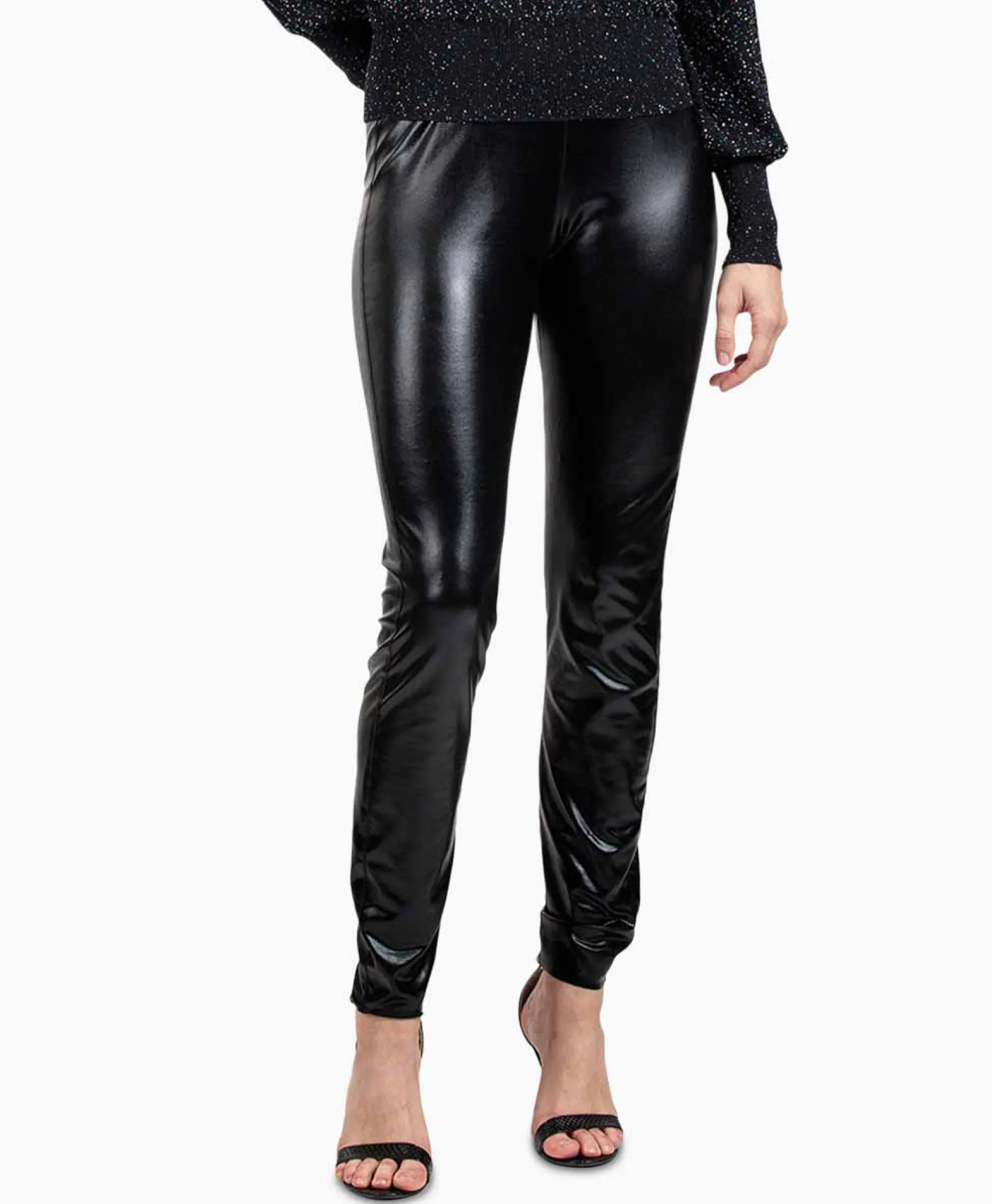 Studio Anneloes Top Ally Metallic Legging Zwart Dessin