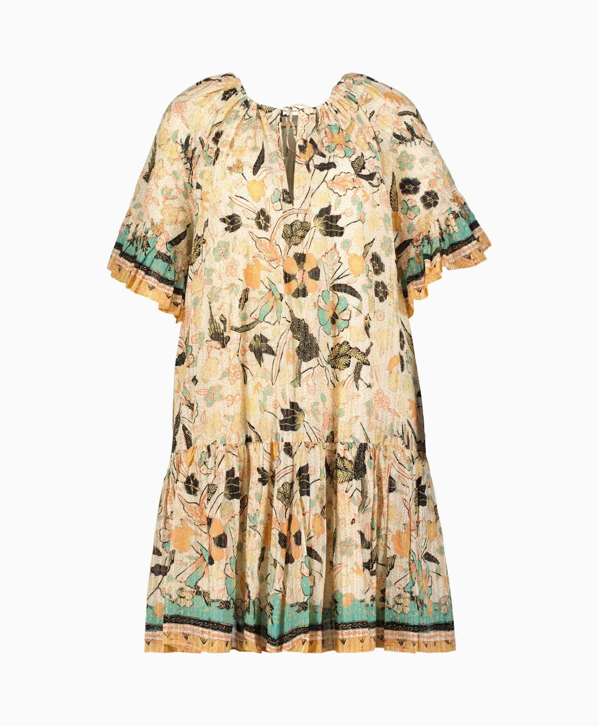 Ulla Johnson Mini Jurk Malie Ecru