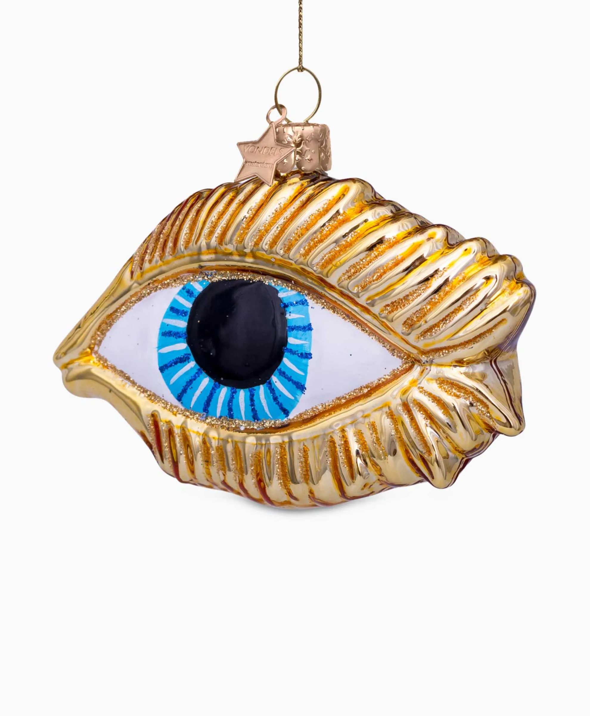 Vondels Vondels Kerstbal Oog Goud