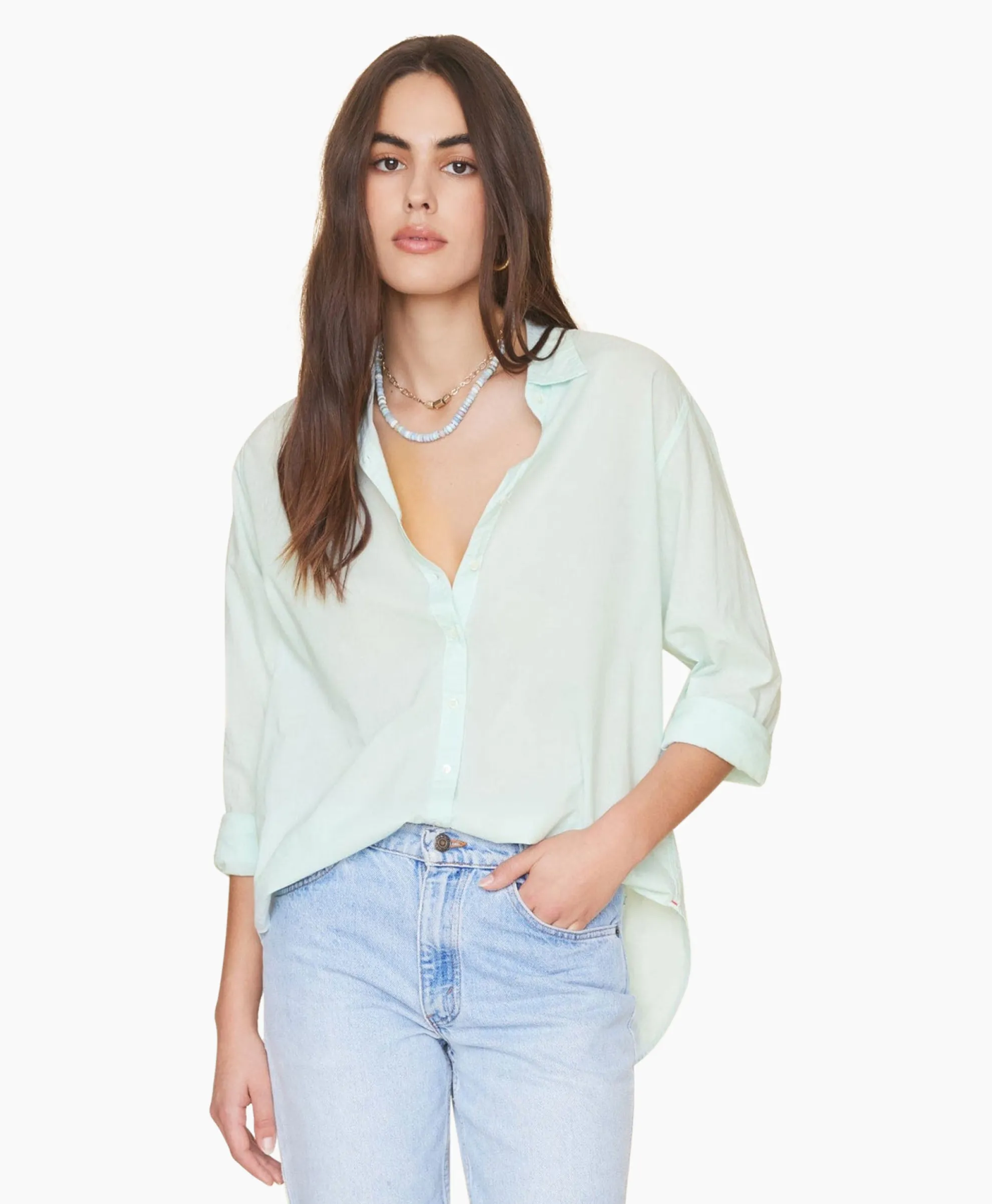 Xirena Blouse Beau Mint
