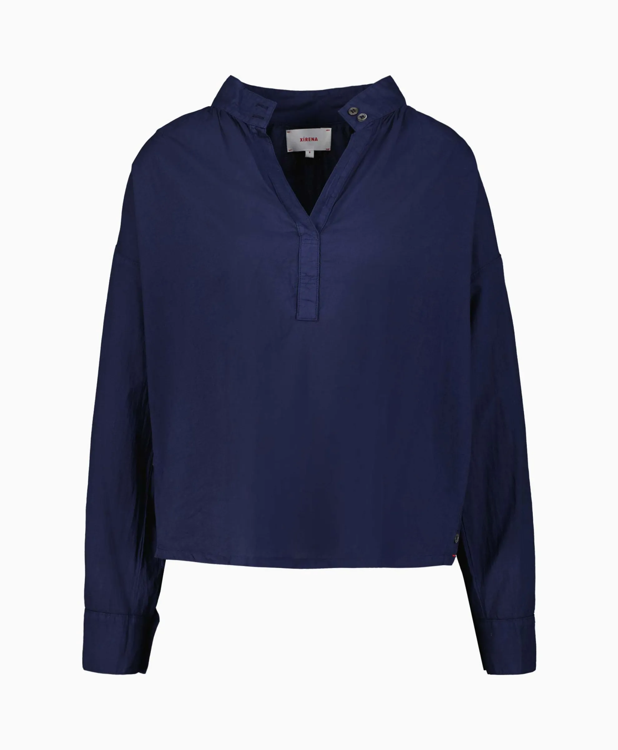 Xirena Blouse Corey Donker Blauw