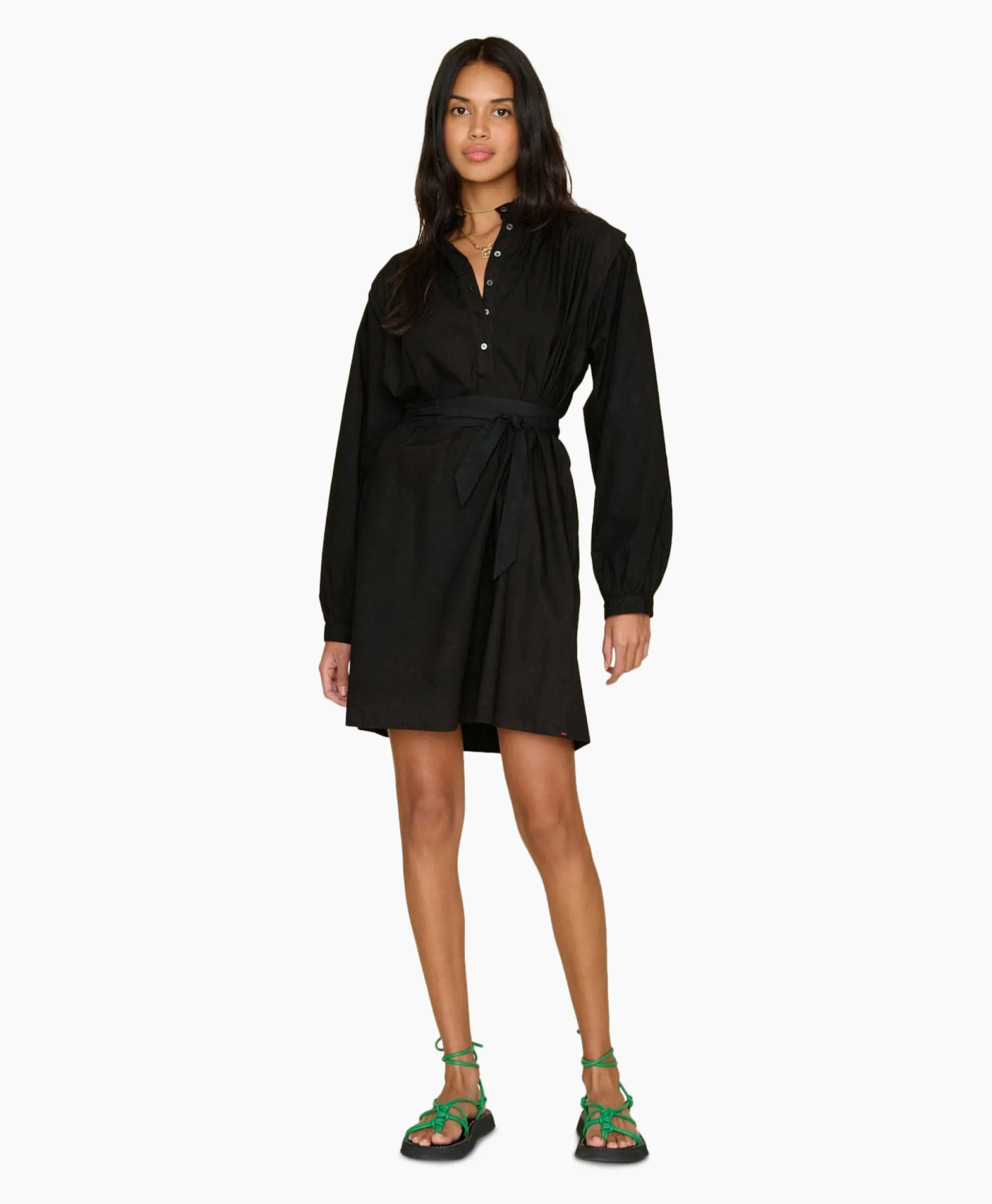 Xirena Mini Jurk Diana Zwart